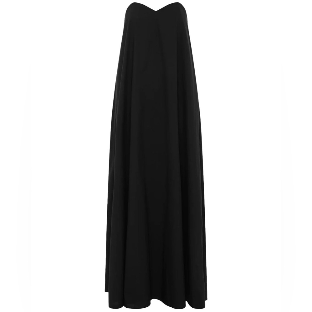 Bird & Knoll Black Rue Maxi Dress - XS